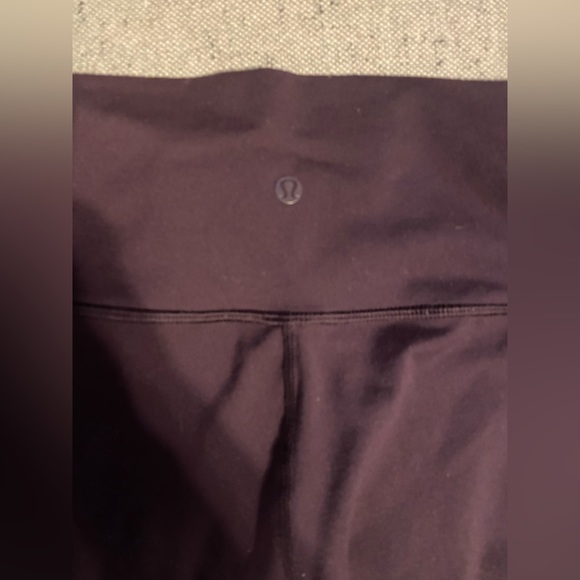 Plum Lululemon leggings - Picture 2 of 3